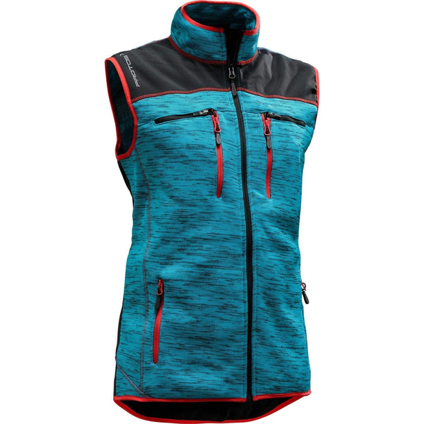 Outdoorweste in der Farbe Blau