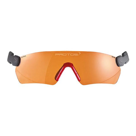 Protos Helm Brille in Orange
