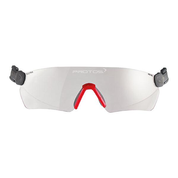 Protos Helm Brille in Weiß